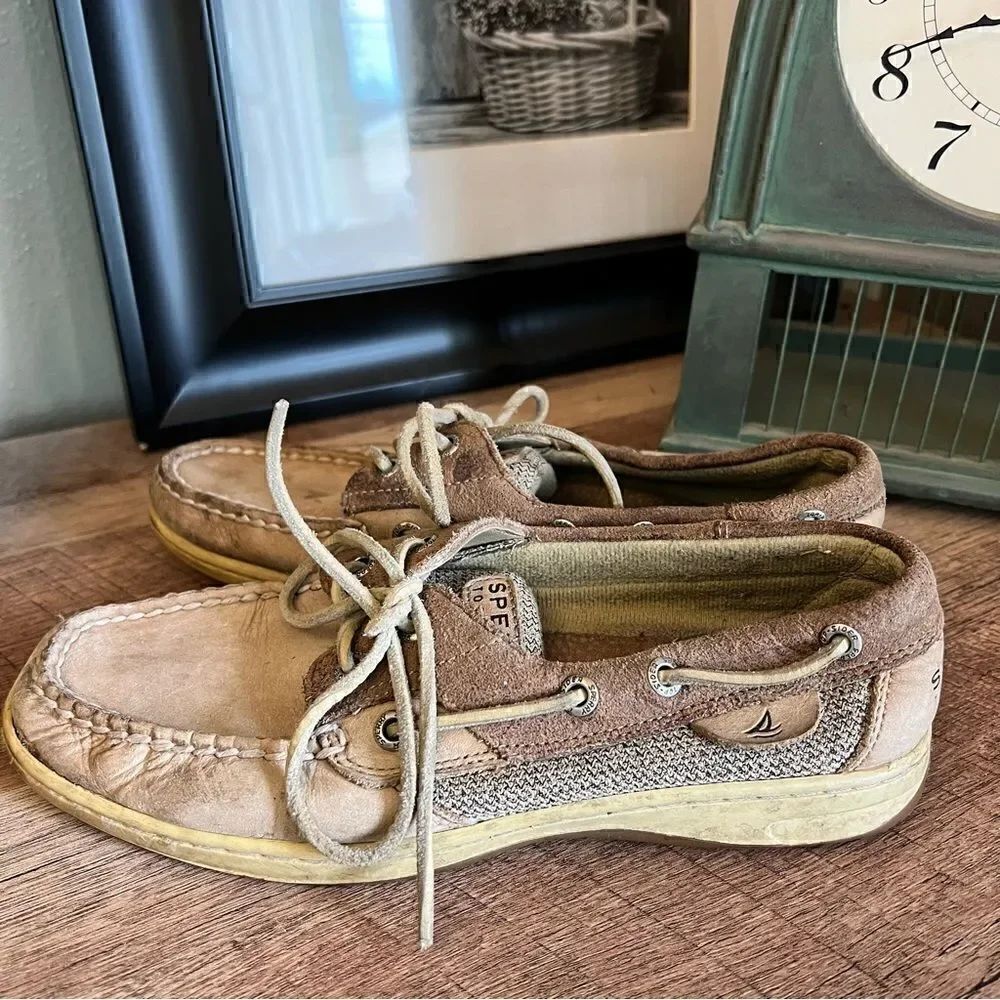 Sperry top slider shoes bluefish size 6 1/2